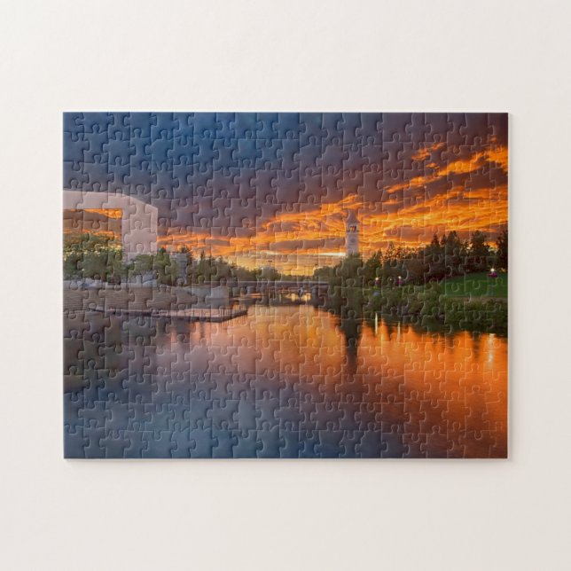 Puzzle États-Unis, Washington, Spokane, Riverfront Park (Horizontal)