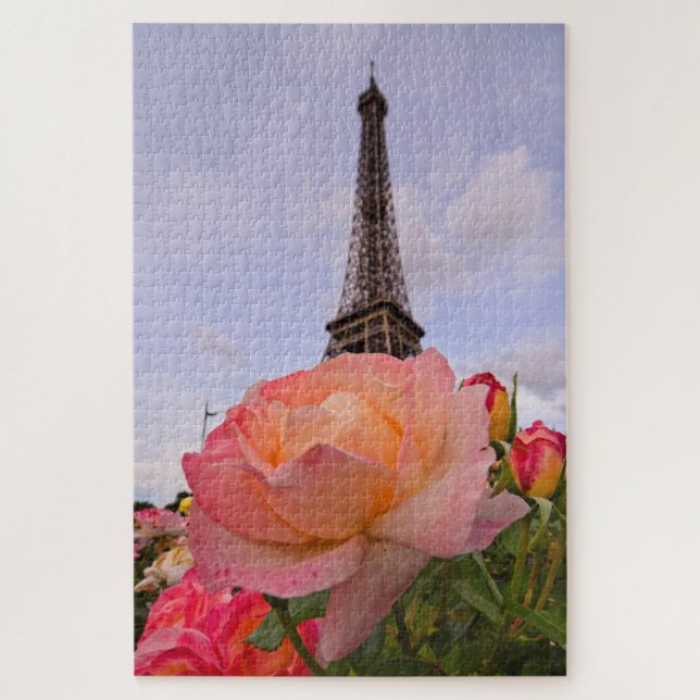 Puzzle Été à Paris - Tour Eiffel - 20x30 - 1014 pcs. (Vertical)