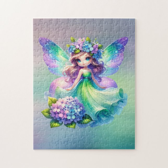 Puzzle Été Cute Fairy Princess Girls (Vertical)