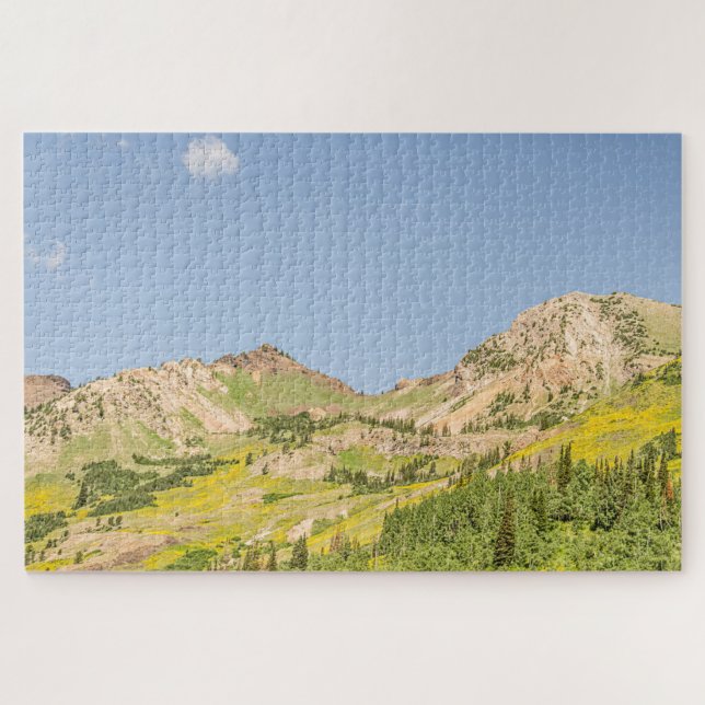 Puzzle Été dans les montagnes Wasatch (Horizontal)