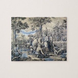 Puzzle Été, étude pour une d'une série de tapisseries