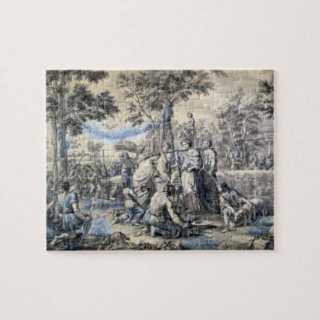 Puzzle Été, étude pour une d'une série de tapisseries mA (Horizontal)