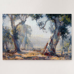 Puzzle Été Hans Heysen 1909 Art Australien
