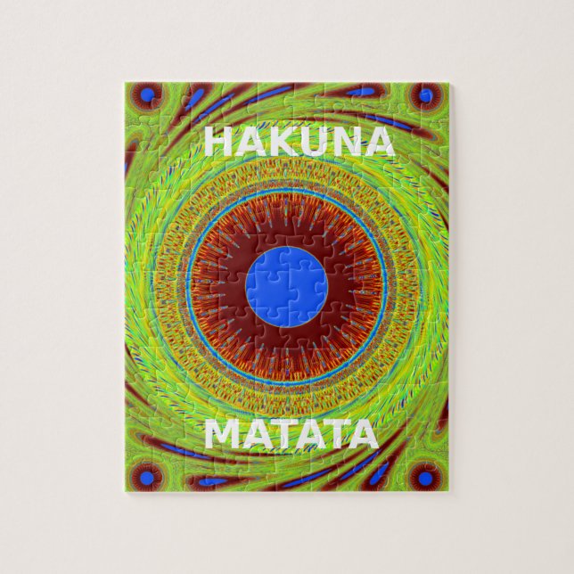 Puzzle Ethnic Avoir une belle journée et une meilleure nu (Vertical)