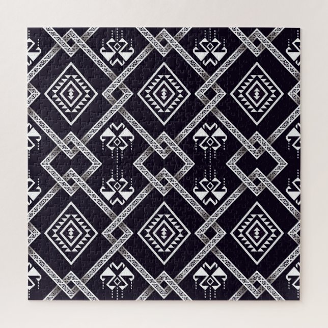 Puzzle ethnique orientale, arrière - plan traditionnel sa (Vertical)