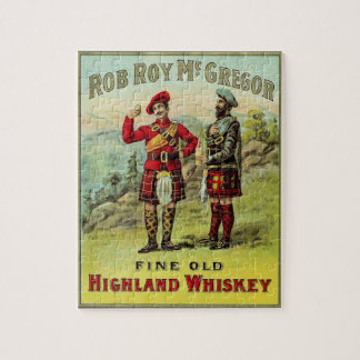 Puzzle ÉTIQUETTE whisky écossais HIghland