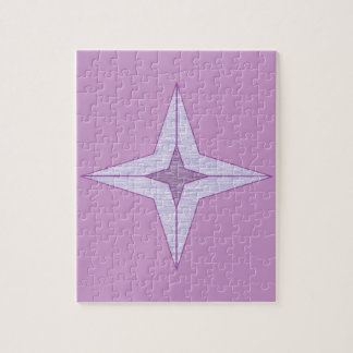 Puzzle Étoile violette