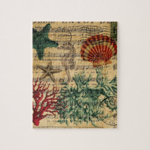 Puzzle étoiles de mer de corail côtières tropicales