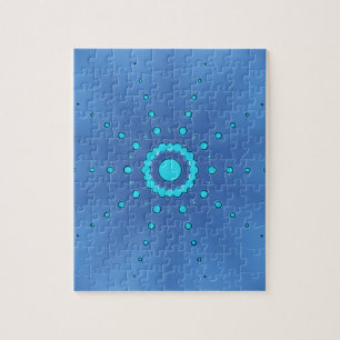Puzzle Étoiles sur bleu #1