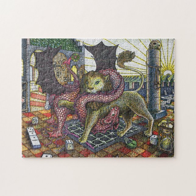 Puzzle étrange de rêverie (Horizontal)