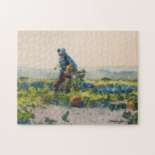 Puzzle Être un garçon d’agriculteur   Winslow Homer