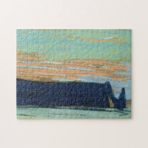 Puzzle Etretat Arch & Aval Cliff Monet Fine Art