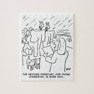 Puzzle Etude biblique drôle ou histoire biblique de l'arc