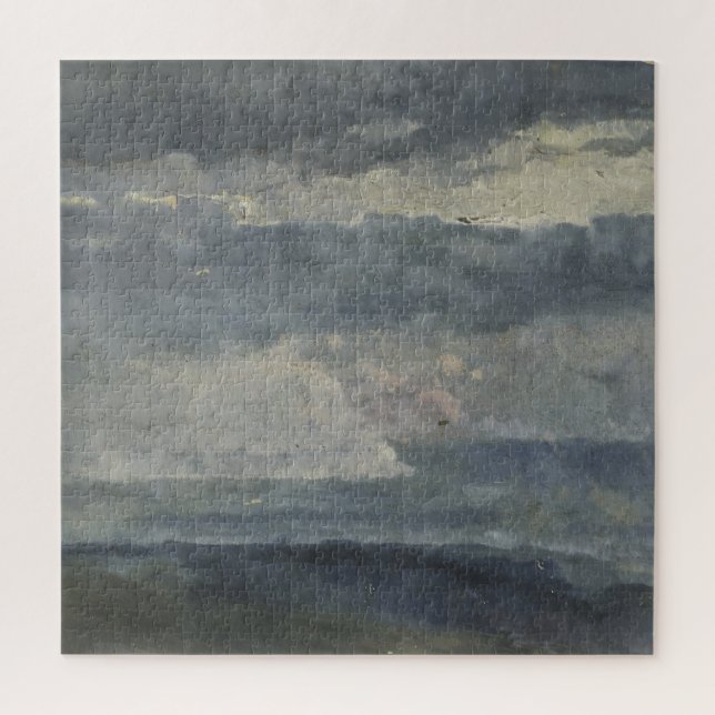 Puzzle Étude pétrolière des nuages - Ciel atmosphérique c (Vertical)