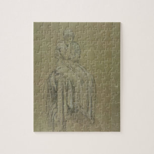 Puzzle Étude pour la solitude, c.1890 (craie sur le