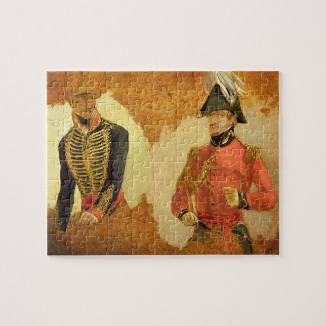 Puzzle Études d'uniforme royal d'artillerie de cheval, et (Horizontal)