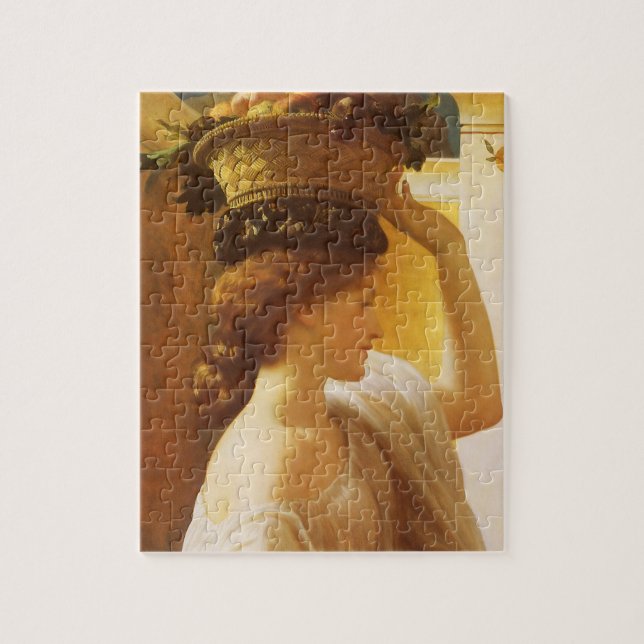Puzzle Eucharis - Jeune Fille avec une Corbeille de Fruit (Vertical)