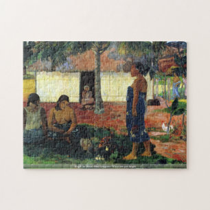 Puzzle Eugène Henri Paul Gauguin - Whya sont vous fâc