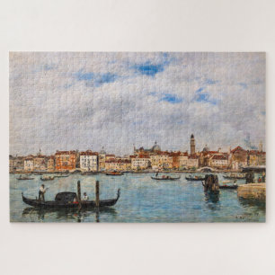Puzzle Eugene Boudin - Venise, Riva degli Schiavoni