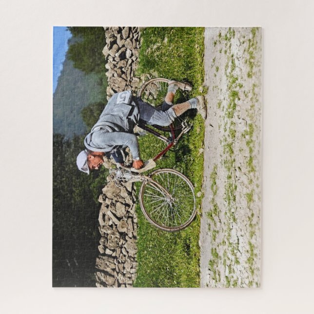 Puzzle Eugene Christophe Tour de France 1922 Aubisque  (Vertical)