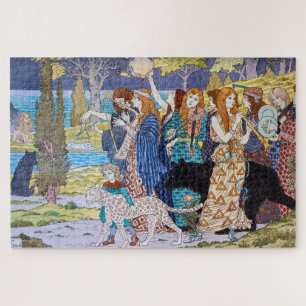 Puzzle Eugene Grasset - Panneau Décoratif Harmonie