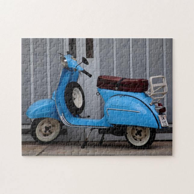 Puzzle Euro Motor Scooter - 11x14 - 252 pcs. (Horizontal)