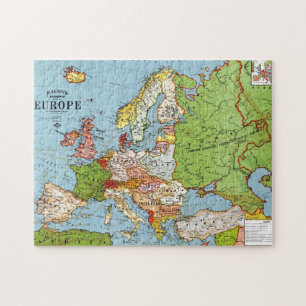 Puzzle Europe 1923