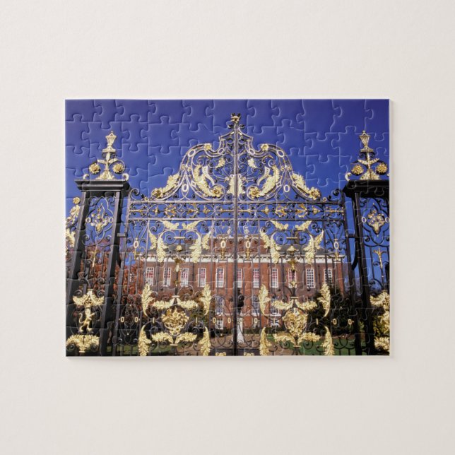Puzzle Europe, Angleterre, Londres. Porte dorée à l'extér (Horizontal)