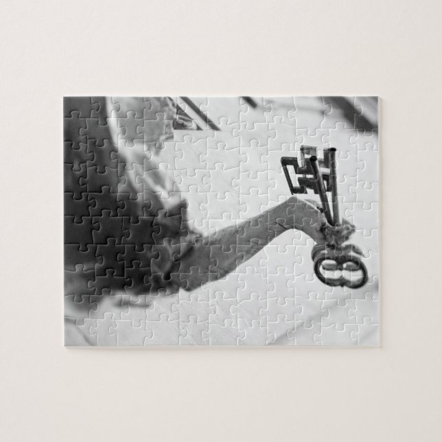Puzzle Europe, Autriche, Salzbourg. Statue avec clés (Horizontal)