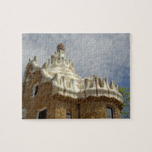Puzzle Europe, Espagne, Catalogne, Barcelone. Park Guell,