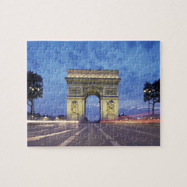 Puzzle Europe, France, Paris. Arc de Triomphe vu (Horizontal)