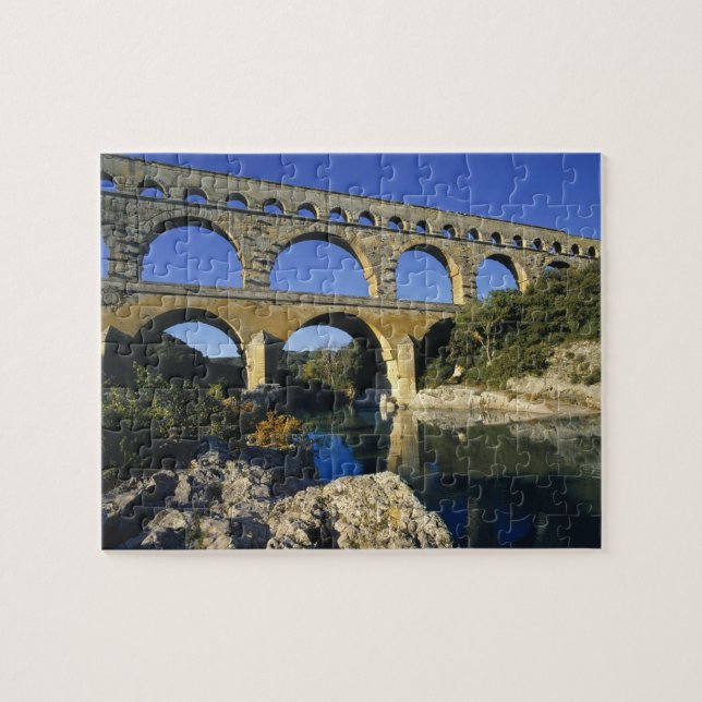 Puzzle Europe, France, Pont du Gard. Pont du Gard, (Horizontal)