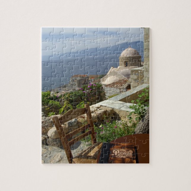 Puzzle Europe, Grèce, Péloponnèse, Monemvasia (single) (Vertical)