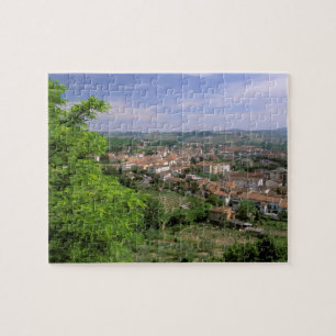 Puzzle Europe, Italie, Toscane, Certaldo. Colline médiéva