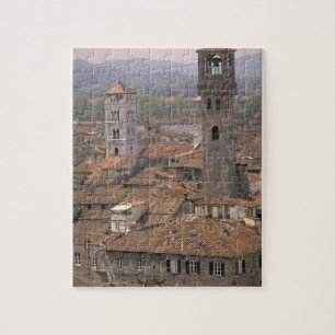 Puzzle Europe, Italie, Toscane, Lucques, Panorama de la v