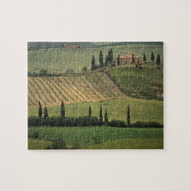 Puzzle Europe, Italie, Toscane, Val d'Orcia, Toscan (Horizontal)