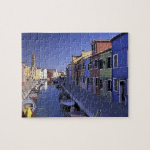 Puzzle Europe, Italie, Venise, Île de Murano, Coloré