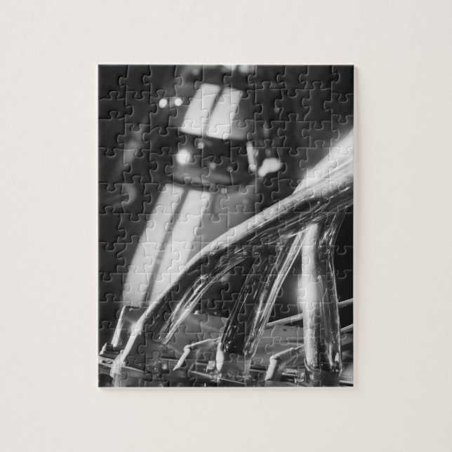 Puzzle Europe, Suisse, Genève. Salon de l'automobile de G (Vertical)