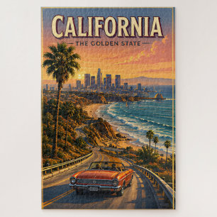 Puzzle Évasion dorée de la côte pacifique californienne