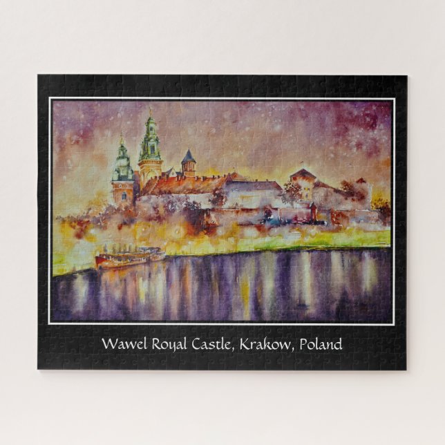 Puzzle EVE Peint Wawel, Cracovie, Pologne (Horizontal)