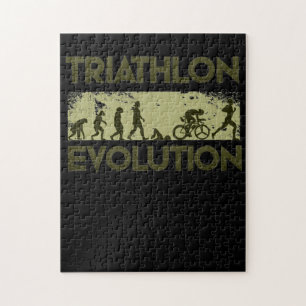 Puzzle Évolution du triathlon