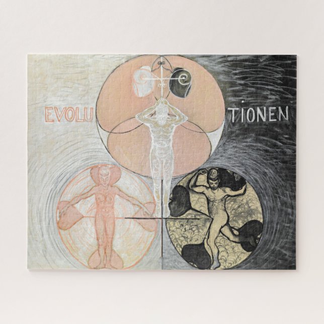 Puzzle Evolution n° 2 | Hilma af Klint |  (Horizontal)
