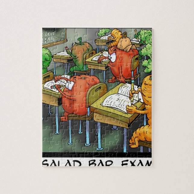 Puzzle Examen drôle du bar à salades (Vertical)