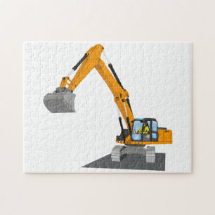 Puzzle Excavateur à chaîne