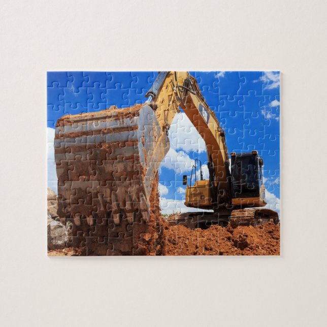 Puzzle Excavateur de crevaison (Horizontal)