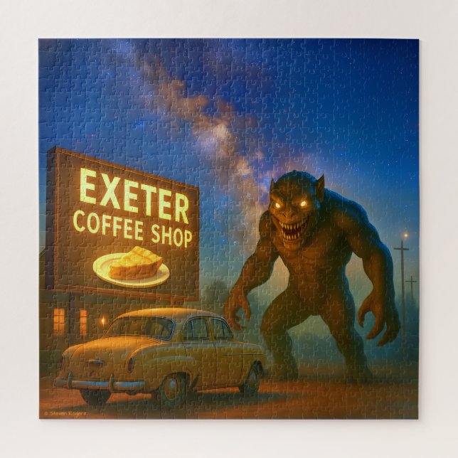 PUZZLE EXETER, CALIFORNIE 20 X 20 POUCE JIGSAW PUZZLE. (Vertical)