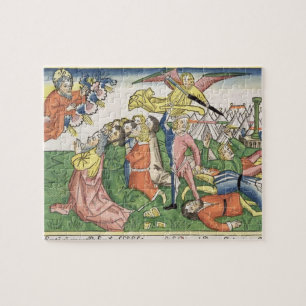 Puzzle Exode 32 15-23 Moïse cassant les comprimés en