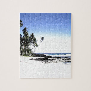 Puzzle Exotic Palm Trees & Paradise Beach