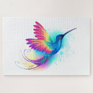 Puzzle Exotic Rainbow Hummingbird