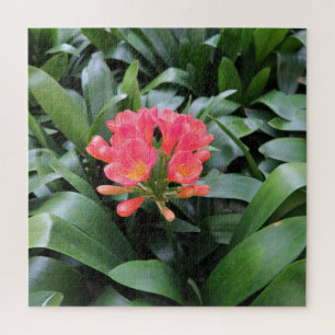 Puzzle exotique, feuille, été, puzzle, floral, tropical,